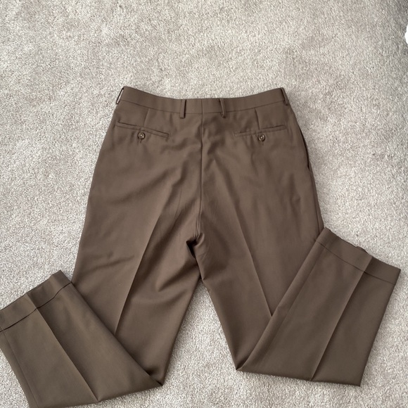 Lauren Ralph Lauren Men's Pleated Dress Pants 100% Wool - Picture 4 of 4